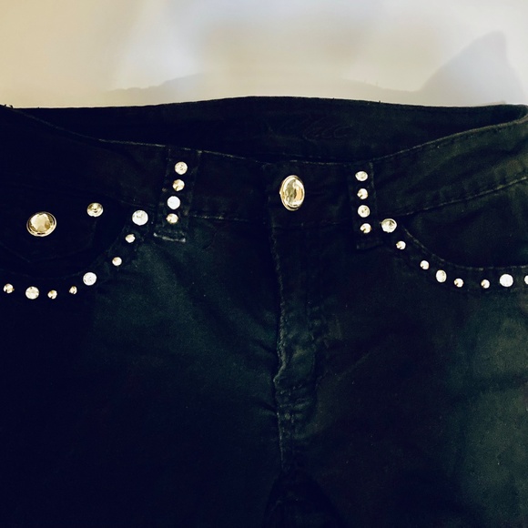 Miss Chic Black Jeans Size 9 - Picture 3 of 11